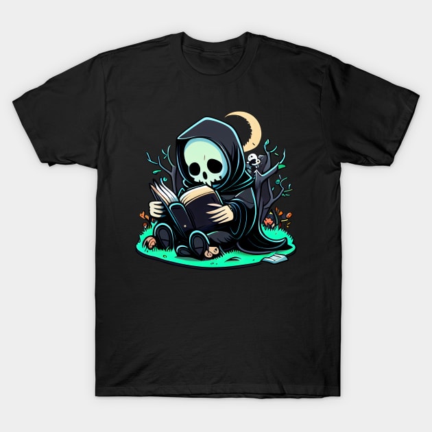 Literary Grim Reaper! T-Shirt by pako-valor